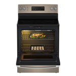 GE Slate Freestanding Electric Range with Storage Drawer (5.0 Cu. Ft.) - JCB630ETES