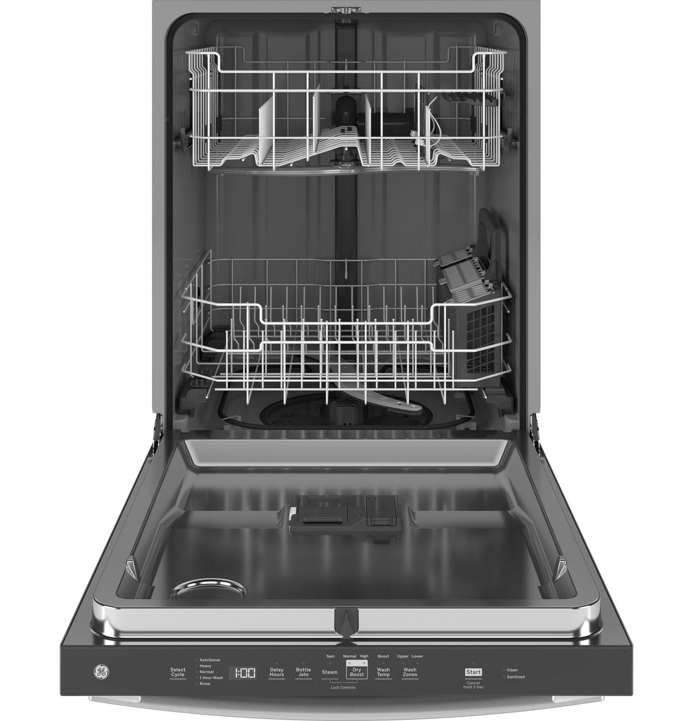 GE Stainless Steel Dishwasher with Sanitize Cycle - GDT635HSRSS