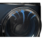 GE Carbon Graphite Smart Steam Front Load Washer with SmartDispense (5.8 cu.ft) & Electric Dryer (7.8 Cu.Ft.) - GFW655SPVDS/GFD65ESMVDS