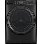 GE Carbon Graphite Smart Steam Front Load Washer with SmartDispense (5.8 cu.ft) & Electric Dryer (7.8 Cu.Ft.) - GFW655SPVDS/GFD65ESMVDS