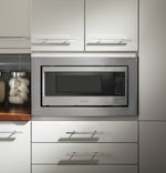 GE Profile Stainless Steel 30" Built - In Trim Kit for Microwave - JX830SFC