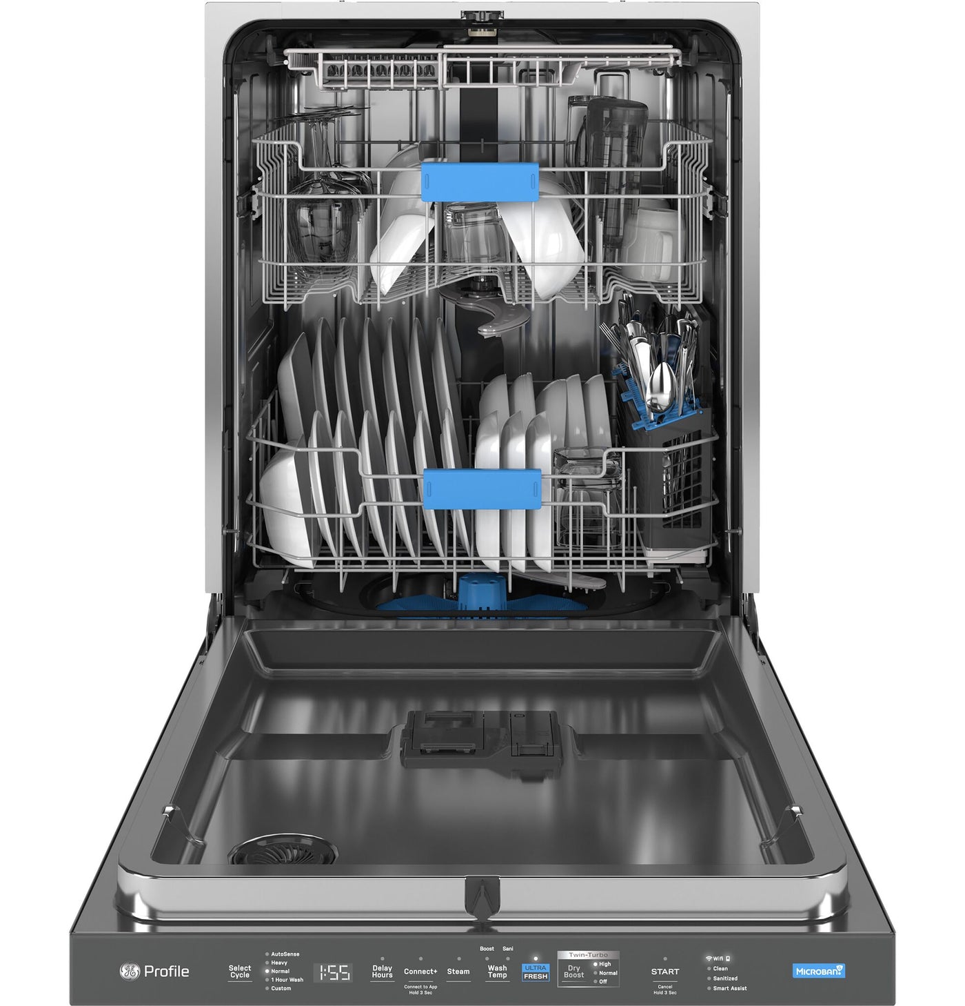 GE Profile Stainless 24" Dishwasher with UltraFresh System - PDP755SYVFS