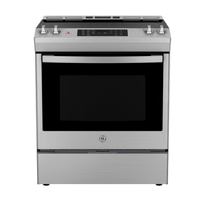 GE Cuisinière électrique 5,0 pi³ encastrable à convection avec friture à air sans préchauffage acier inoxydable JCS830SVSS  