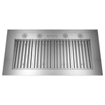 GE Stainless Steel 48" Custom Range Hood Insert - UVC9480SLSS