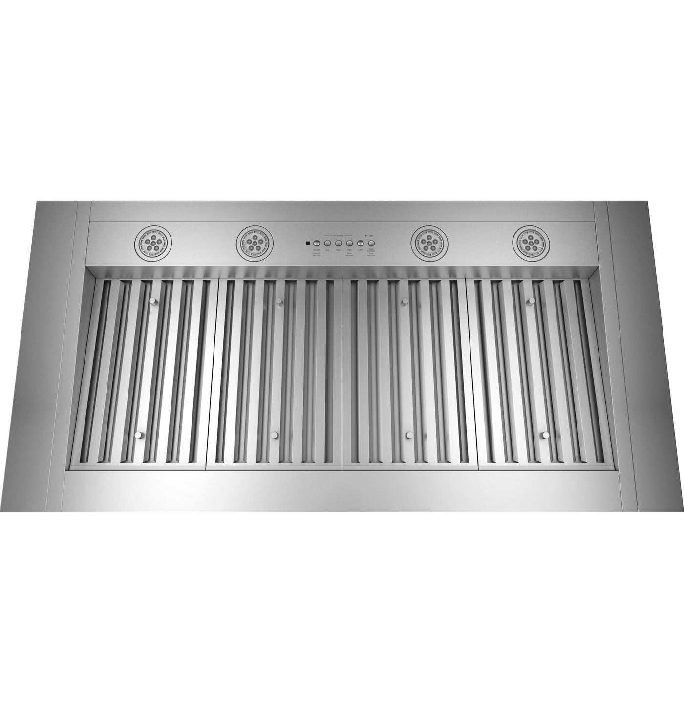 GE Stainless Steel 48" Custom Range Hood Insert - UVC9480SLSS