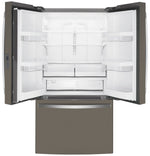 GE Slate Counter-Depth French-Door Refrigerator ( 23.1 Cu.Ft. ) - GWE23GMNES