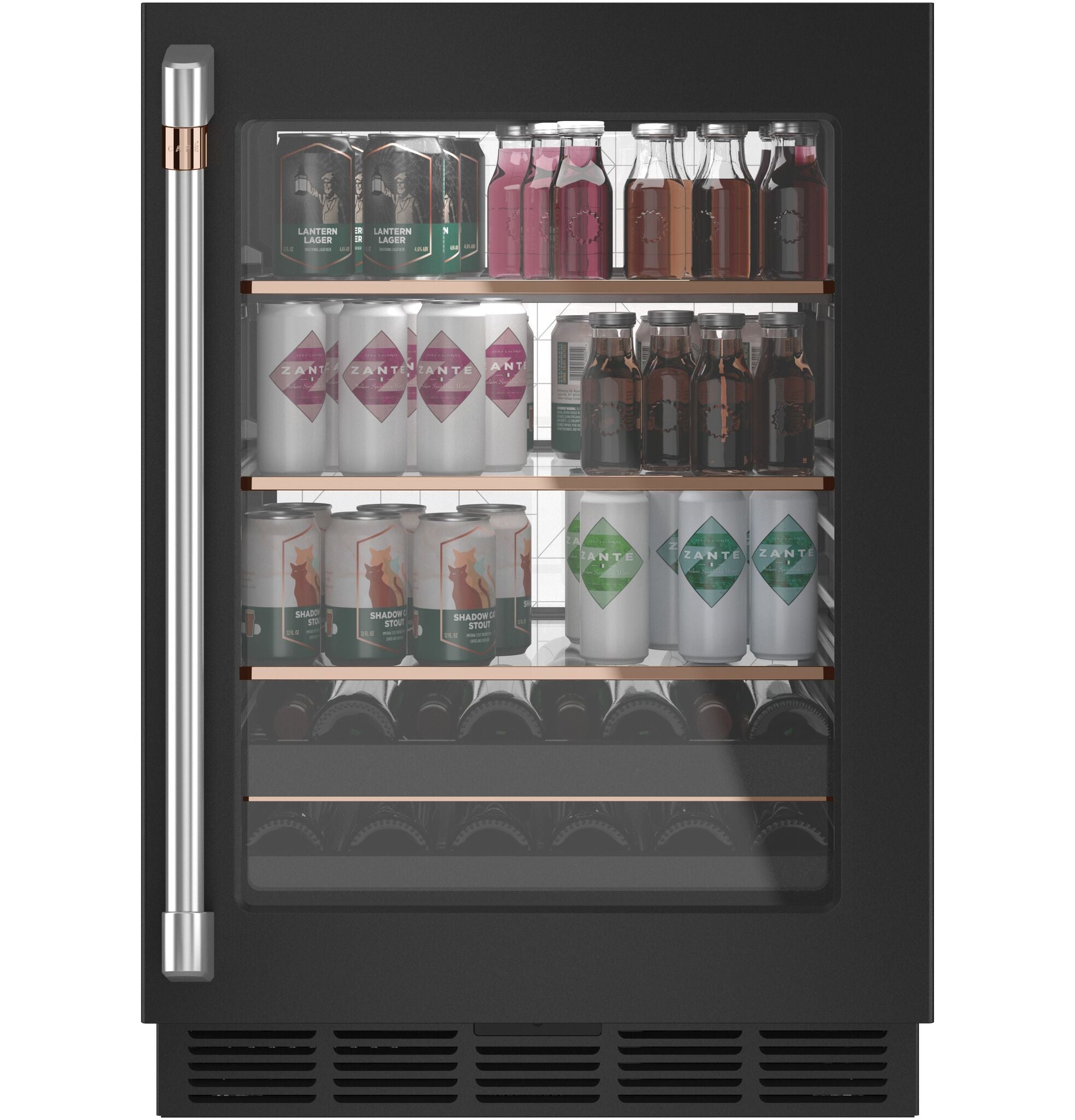 Café Matte Black Beverage Centre (5.1 cu.ft) - CCP06BP3PD1