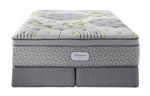 Beautyrest Max Glow Euro Top Medium Queen Mattress and Split Boxspring Set