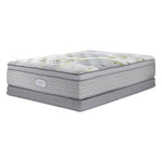 Beautyrest Max Glow Euro Top Medium Queen Mattress and Low Profile Boxspring Set