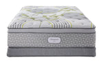 Beautyrest Max Glow Euro Top Medium Queen Mattress and Low Profile Boxspring Set