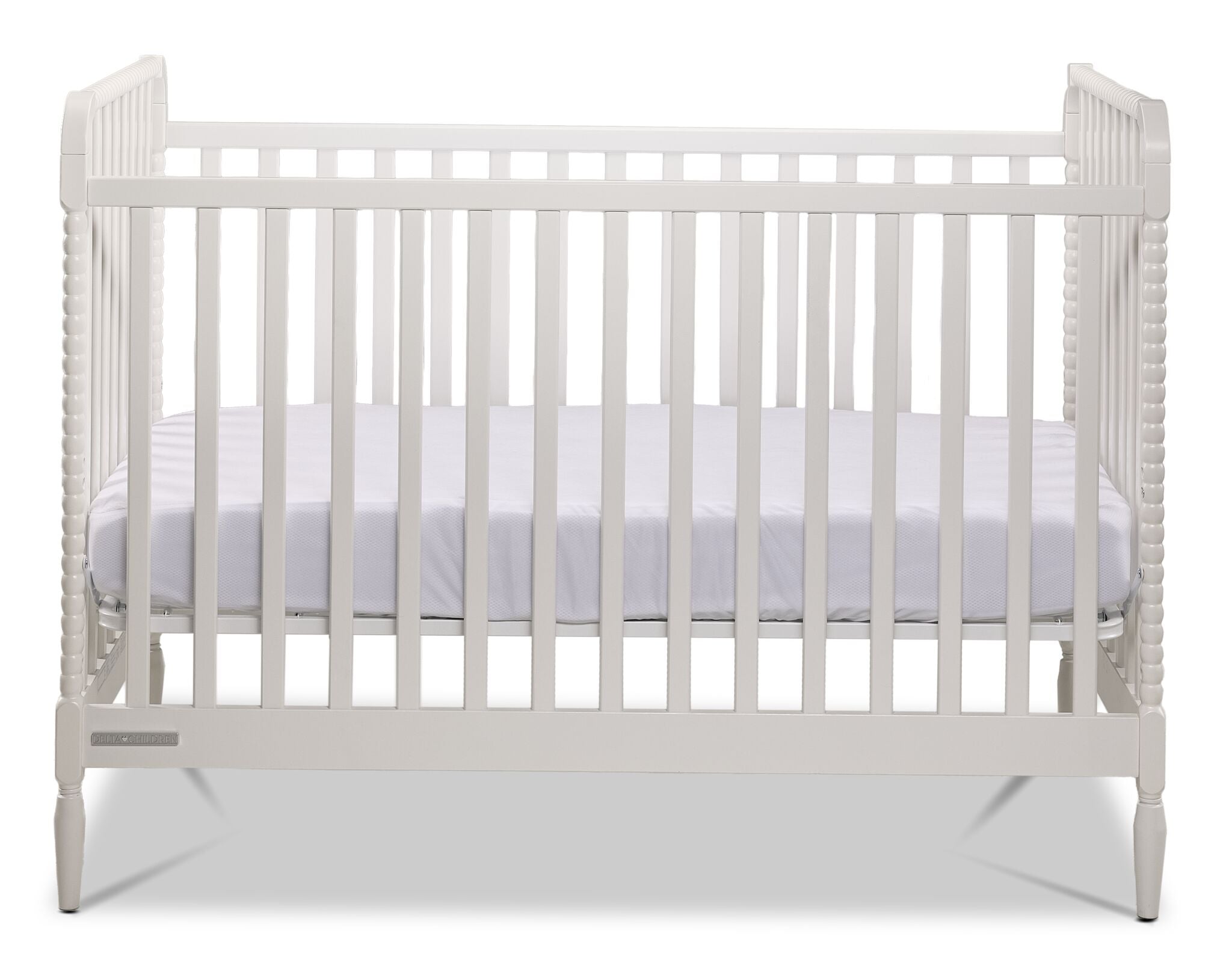 Delta Children Grace 4-in-1 Convertible Crib - Bianca White