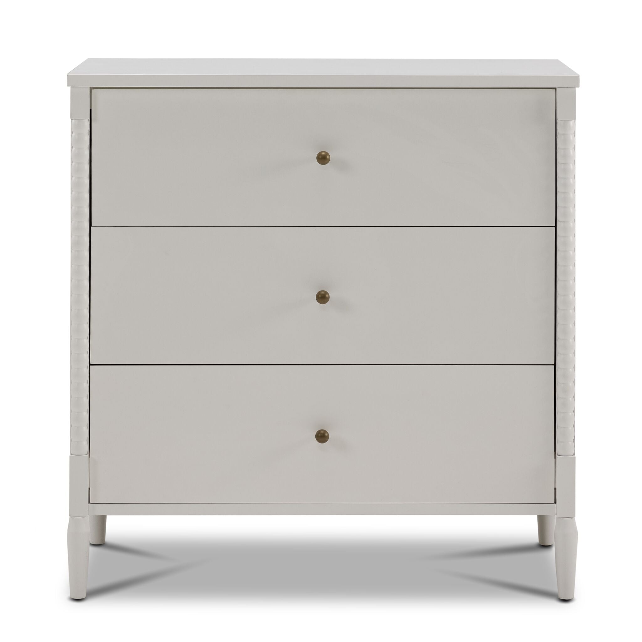 Delta Children Grace 3 Drawer Dresser - Bianca White