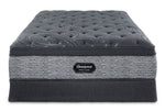 Beautyrest World Class Grandeur 2.0 Plush Twin Mattress and Boxspring Set