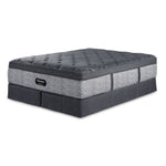 Beautyrest World Class Grandeur 2.0 Plush Queen Mattress and Split Boxspring Set