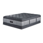 Beautyrest World Class Grandeur 2.0 Plush Full Mattress and Low Profile Boxspring Set