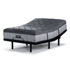 Beautyrest World Class Grandeur moyen Ens. Matelas simple XL et base réglable Motion Pro de L2