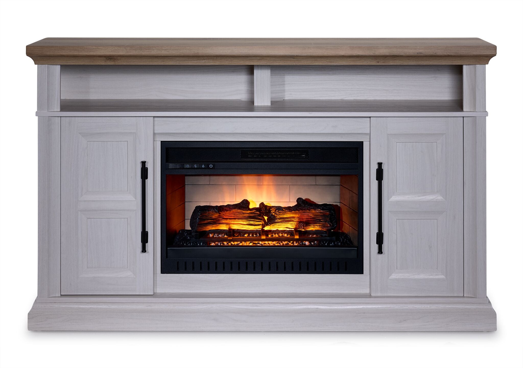 Granger 60" Fireplace TV Stand - Antique White