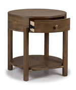 Hadleigh 24" End Table - Honey Brown Finish