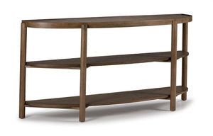 Hadleigh 62" Table console - fini brun miel