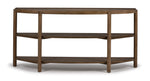 Hadleigh 62" Sofa Table -Honey Brown Finish