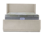 In Full Bloom - Hallie 3-Piece King Upholstered Bed - Beige
