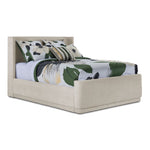 In Full Bloom - Hallie 3-Piece King Upholstered Bed - Beige