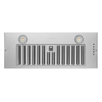 Hauslane Stainless Steel 30" 600 CFM Range Hood Insert - IN-R100SS-30