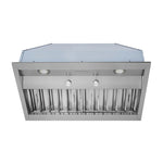Hauslane Stainless Steel 30" 800 CFM Range Hood Insert - IN-R200SS-30