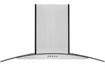 Hauslane Stainless Steel 30" 750 CFM Glass Wall Mount Range Hood - WM-600SS-30