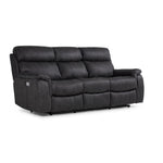 Haven Dual Power Reclining Sofa and Chair Set - Grey