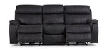 Haven Dual Power Reclining Sofa - Grey
