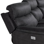Haven Dual Power Reclining Sofa, Loveseat and Recliner Set - Grey