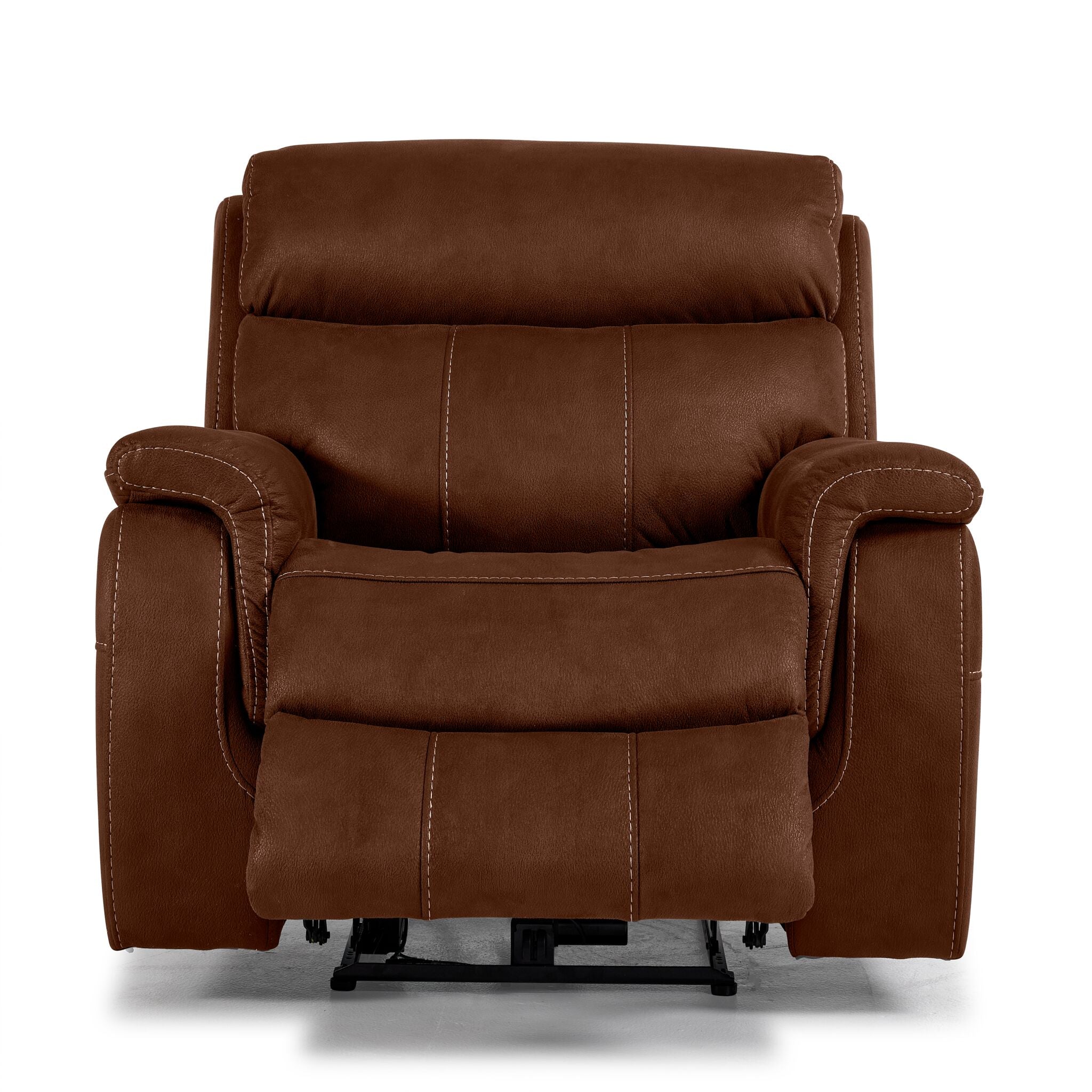 Haven Dual Power Reclining Chair - Mocha