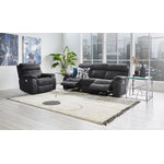Haven Dual Power Reclining Sofa and Chair Set - Grey