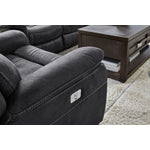 Haven Dual Power Reclining Sofa and Chair Set - Grey