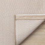 Himalaya 5'3" x 7'7" Striped Geometic Shape Area Rug - Taupe