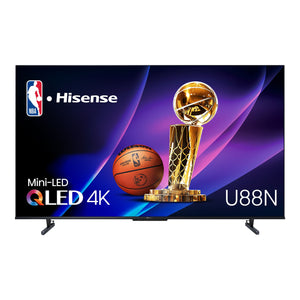 Hisense Téléviseur intelligent 55 po QLED mini DEL Pro 4K 55U88N