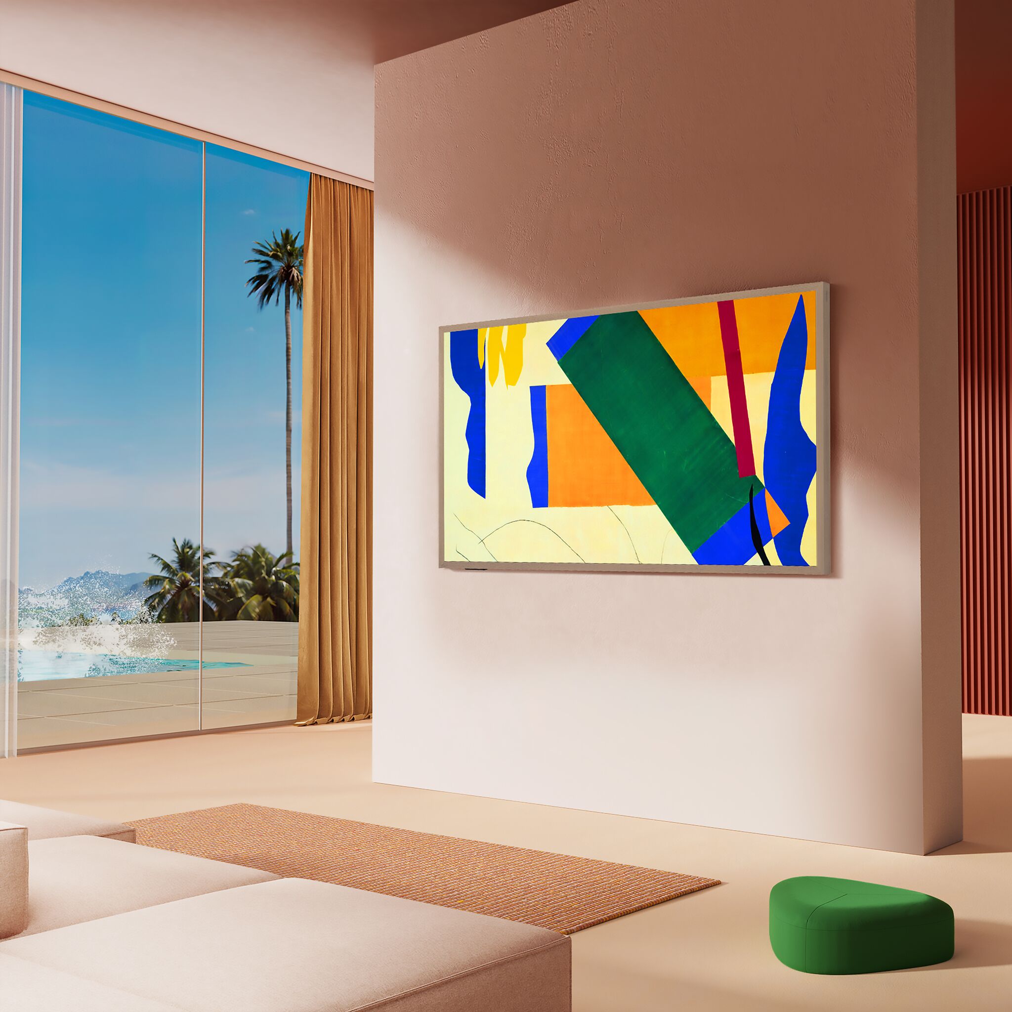 Hisense 55" 4K Smart CanvasTV QLED Google TV - 55S7N