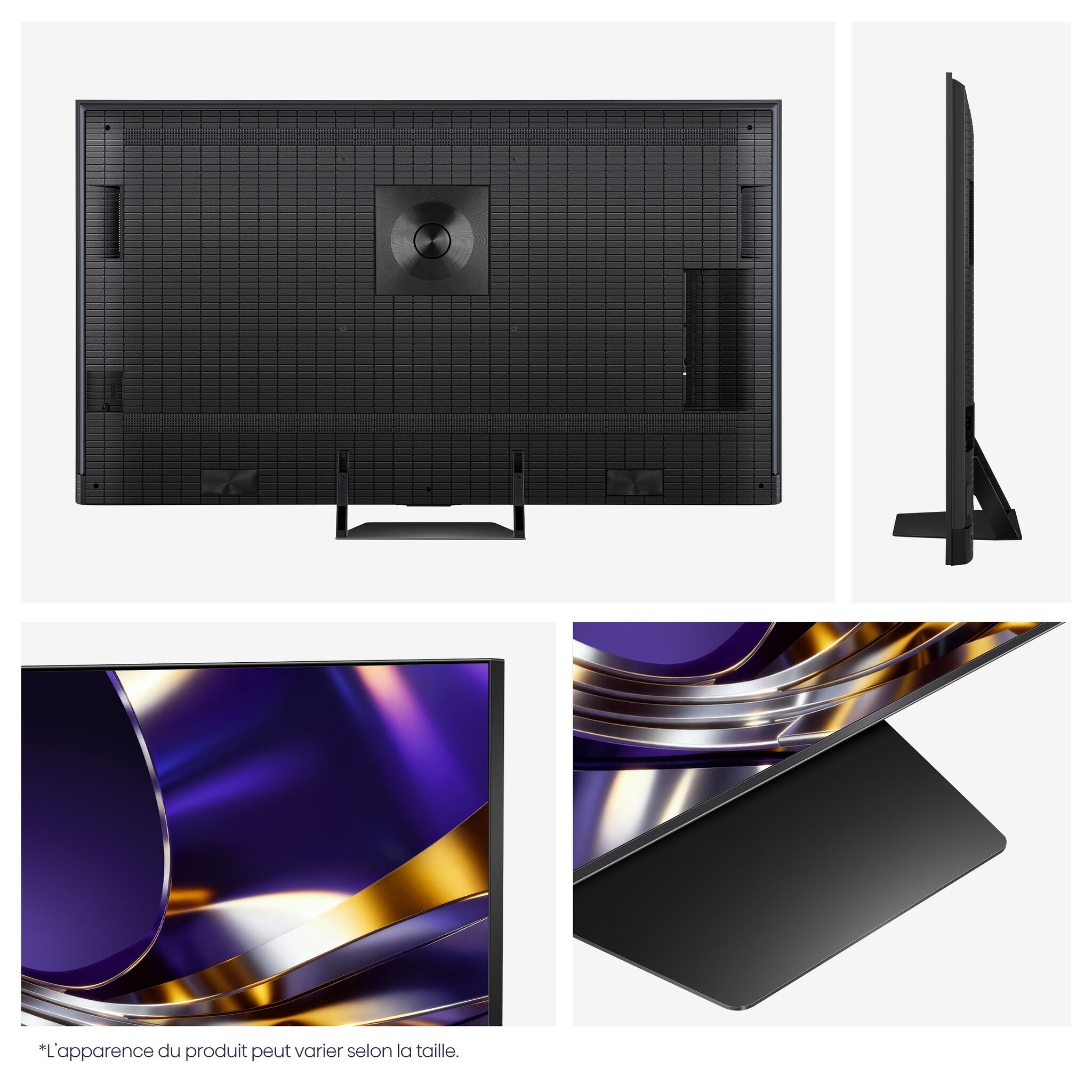 Hisense Téléviseur intelligent 55po QLED MiniDEL IA UHD 4K 165Hz avec GoogleTV – 55U7SG--