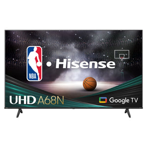 Hisense Téléviseur intelligent 43 po DEL Google 4K avec convertisseur ascendant IA 43A68N