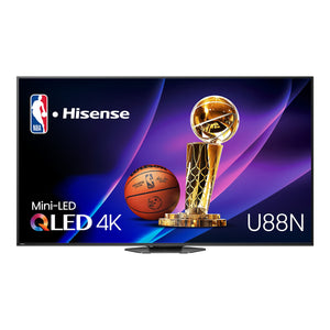 Hisense Téléviseur intelligent 75 po QLED mini DEL Pro 4K 75U88N