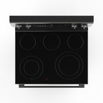 Hisense Stainless Steel Freestanding Electric True Convection Range with Air Fry (5.8 cu.ft) - HBE3502CAS