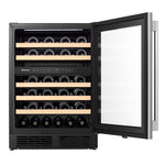 Hisense Stainless Steel Smart 46-Bottle Dual Zone Wine Cooler (4.9 cu.ft.) - HWD046N6SS