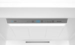 Close-up of Hisense 21 cu. ft. convertible upright freezer digital control panel with fridge and freezer modes, temperature display, alarm, energy saving and Super Freeze controls