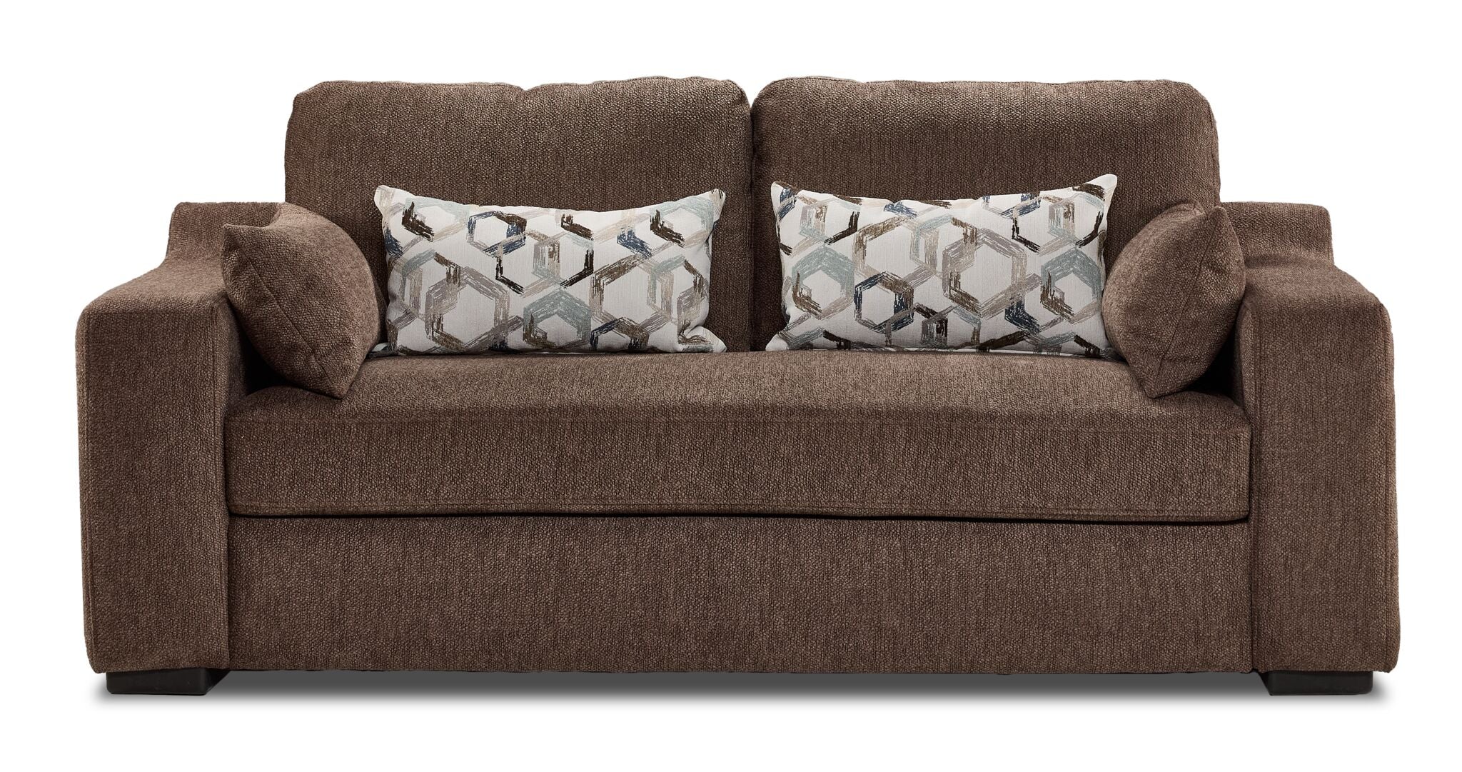 Hudson Loveseat - Brown