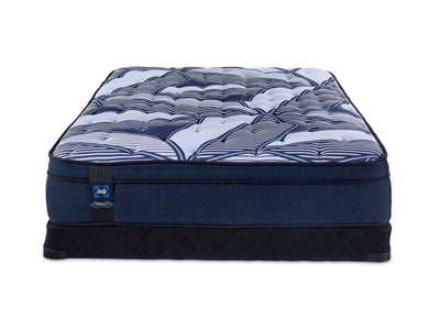 Seally Posturepedic® Plus Sterling Hugo II moyen à plateau euro Ens. Matelas double et sommier à profil bas