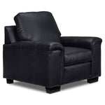 Icon Leather Chair - Black