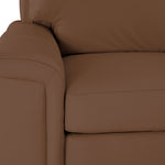 Icon Leather 2-Piece Sectional with Left Facing Chaise - Saddle