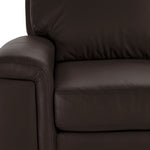 Icon Leather Sofa Chaise - Mocha