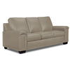 Icon Sofa en cuir – gris nuage